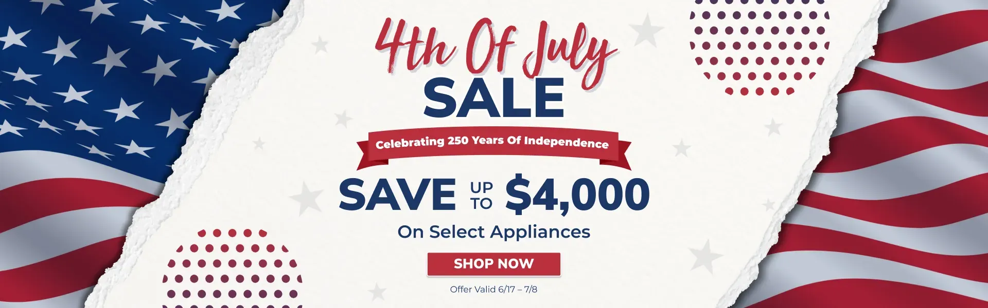 July 4th 6/17 - 7/8